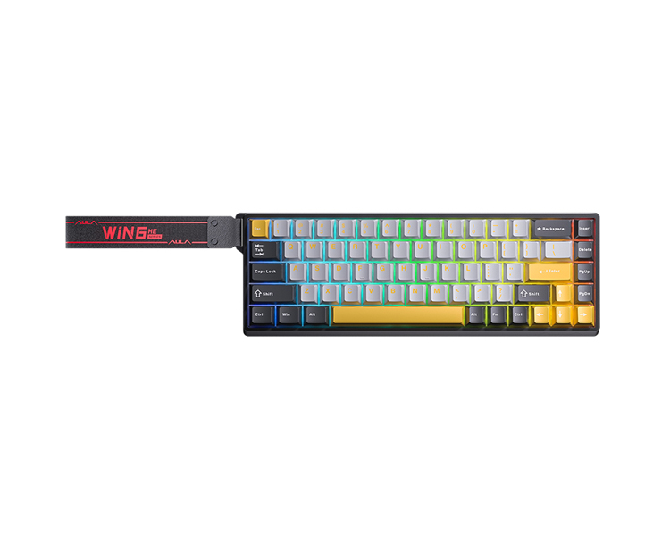 კლავიატურა: AULA WIN68 HE MAX RGB Wired Gaming Keyboard